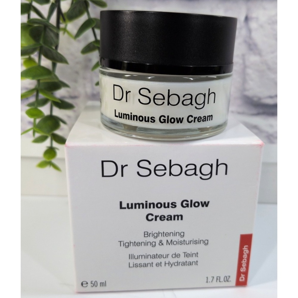 NIB🌿Dr Sebagh Luminous Glow Cream Brightening Tightening Moisture 50ml/1.7oz